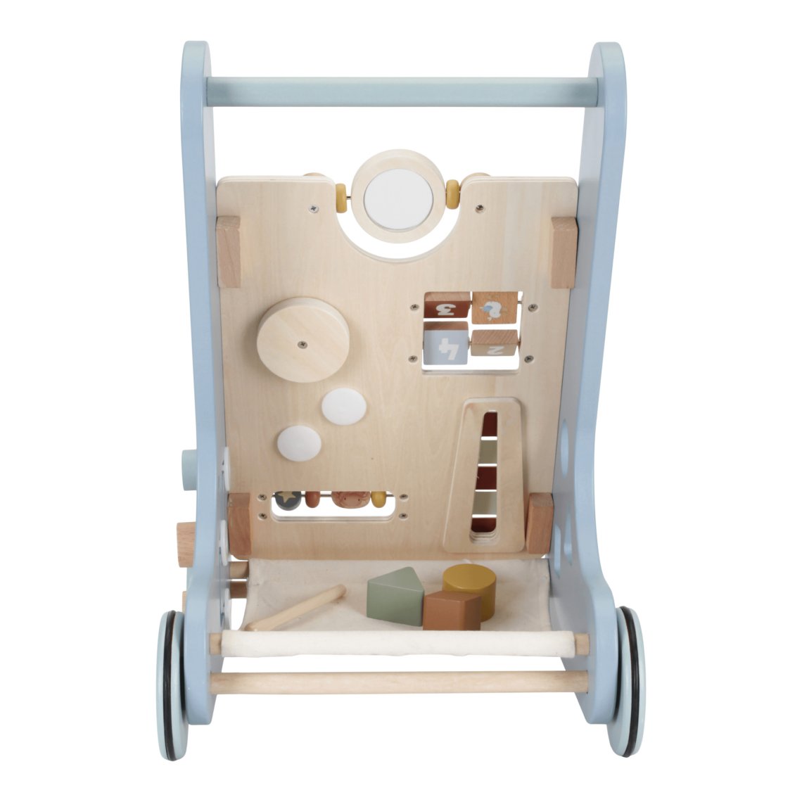 Dřevěné chodítko dřevěné farma Little Dutch Blue One